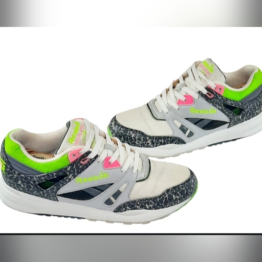 Reebok Ventilator Vintage sneakers (1991) Chalk/Grey-Green-Pink - M45717